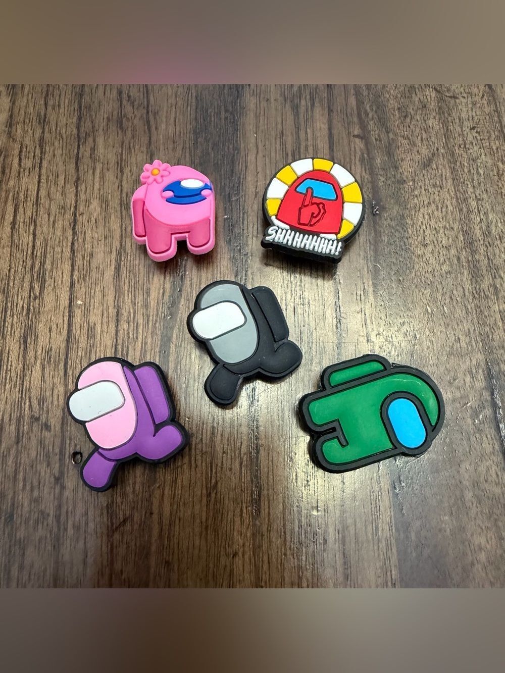 Among Us Shoe Charms